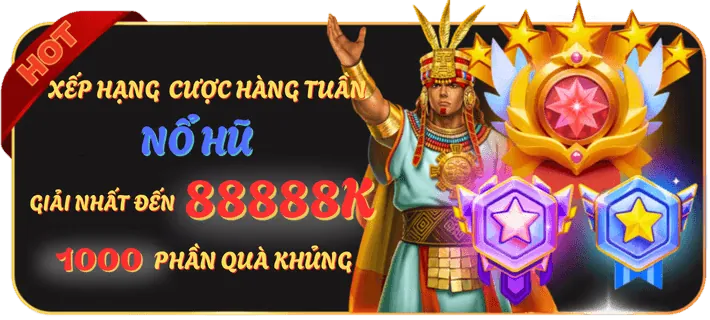 Hộp quà tặng và ruy băng vàng, biểu tượng khuyến mãi chào mừng tại nổ hũ bl555